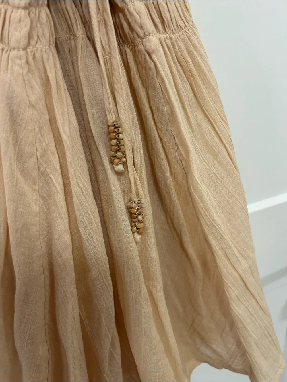 Free People Forever Favorite Mini Dress XS Peach Sands